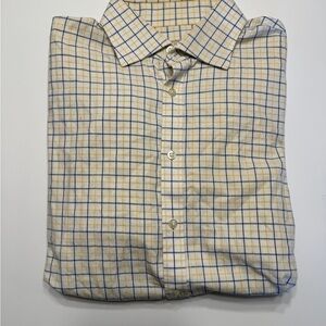 Mens Michael Kors Checkered Shirt